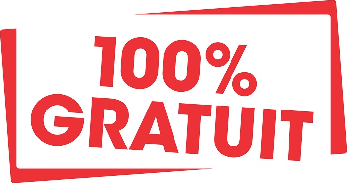 100 % gratuit